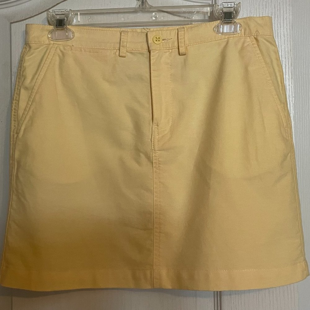 Ralph Lauren Sport Yellow Short Skirt